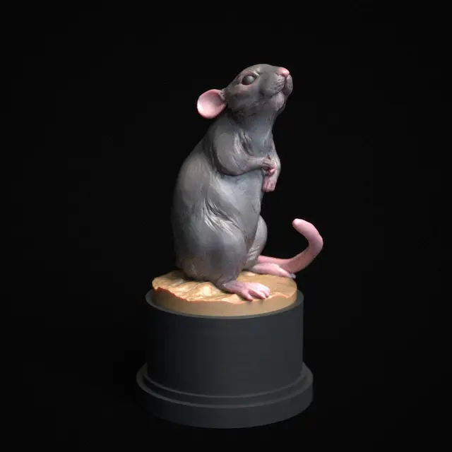 The House Mouse — modelo 3D