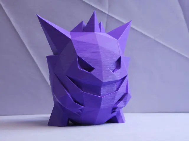 Gengar Low-poly Pokemon — modelo 3D