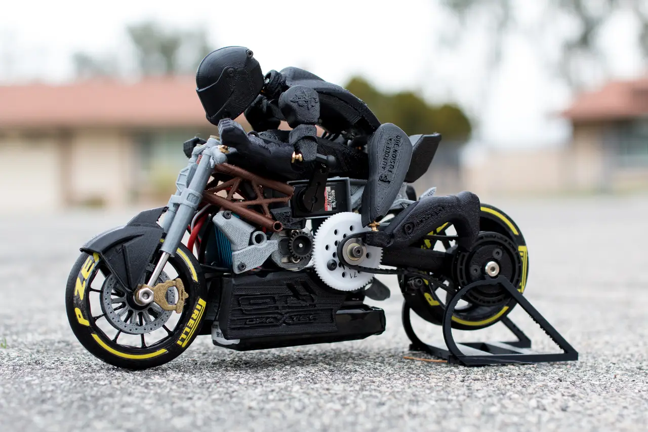 2016 Ducati Draxter Concept Drag Bike RC — modelo 3D
