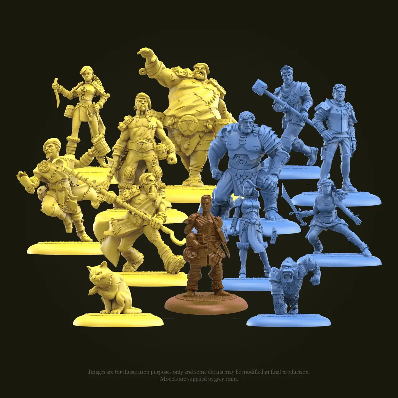 Guild Ball - Free Starter Set — modelo 3D