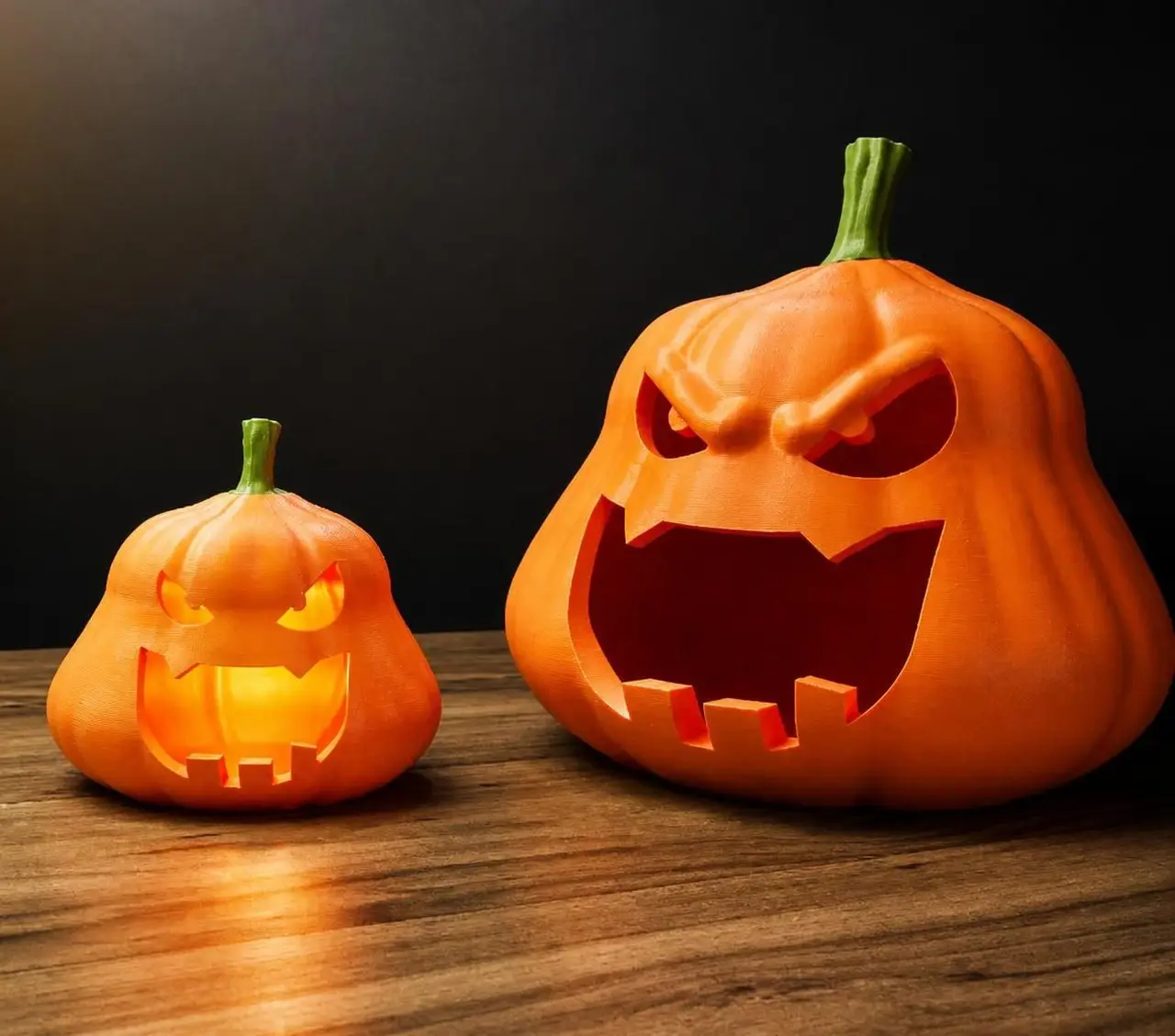Angry Pumpkin - Halloween decoration — modelo 3D