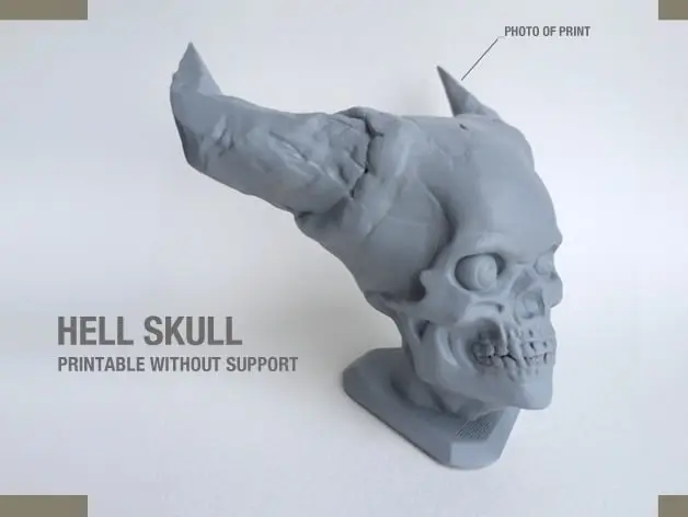 Hell Skull — modelo 3D