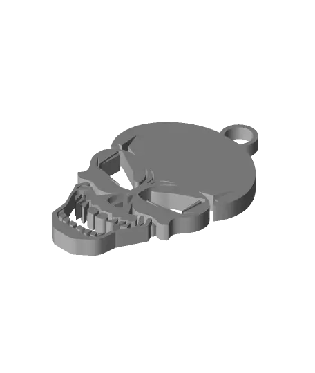 Skull Keychain — modelo 3D