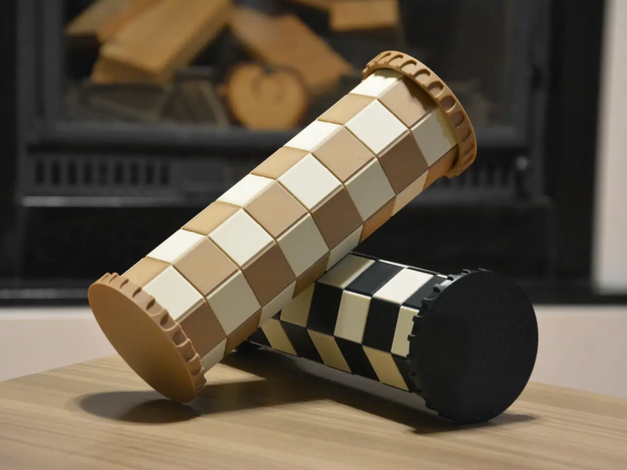 Minimalist Chess Set | Foldable & Portable — modelo 3D