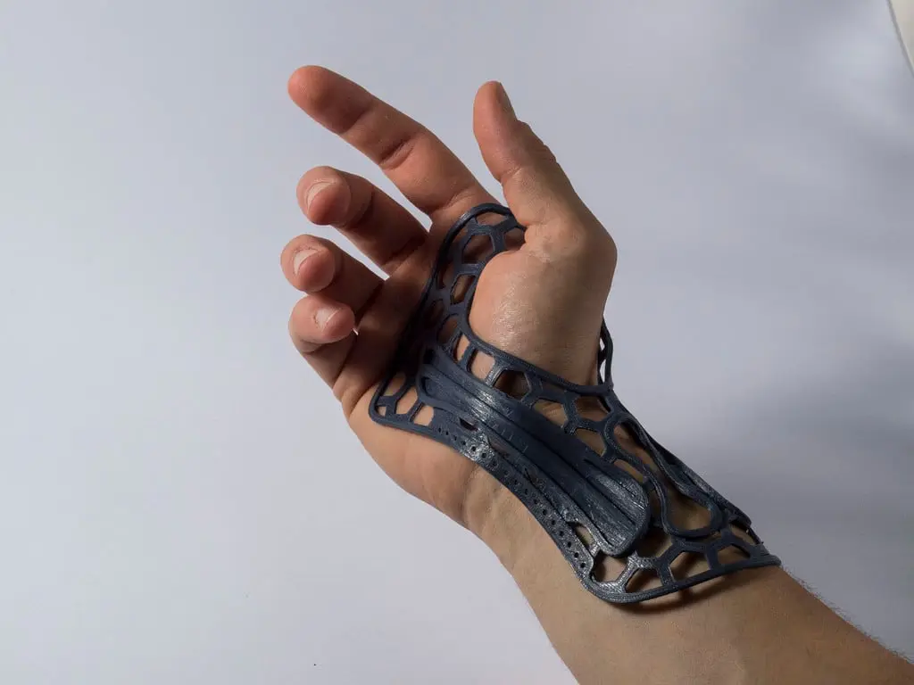 Wrist brace — modelo 3D
