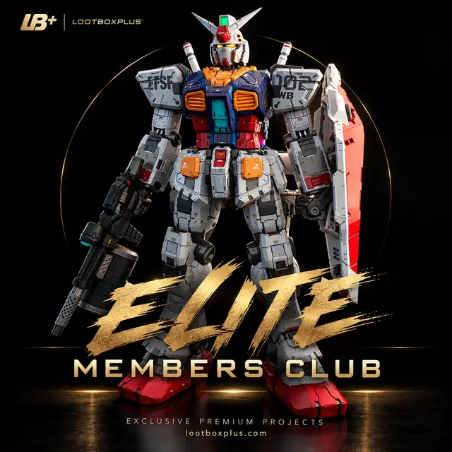 LB+ ELITE MEMBERS CLUB — modelo 3D