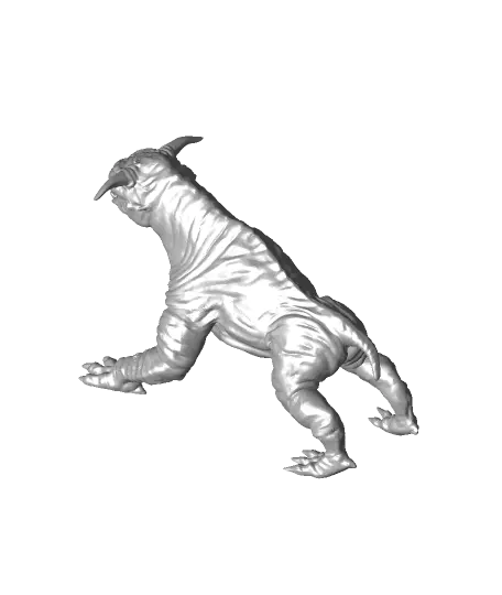 Terror Dog (with teeth) — modelo 3D