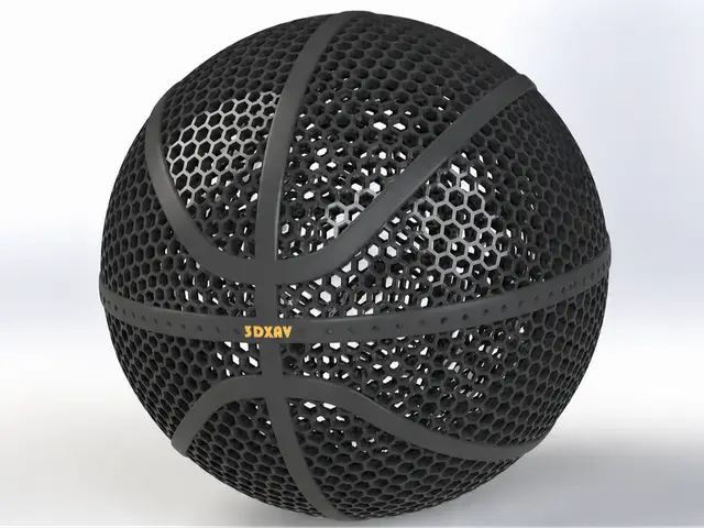 Spherical Airless Basketball — modelo 3D