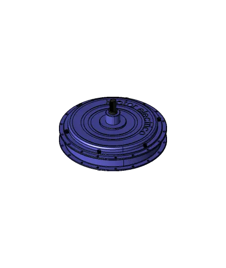 E-bike Hub Motor (Motor eléctrico de bicicleta) — modelo 3D