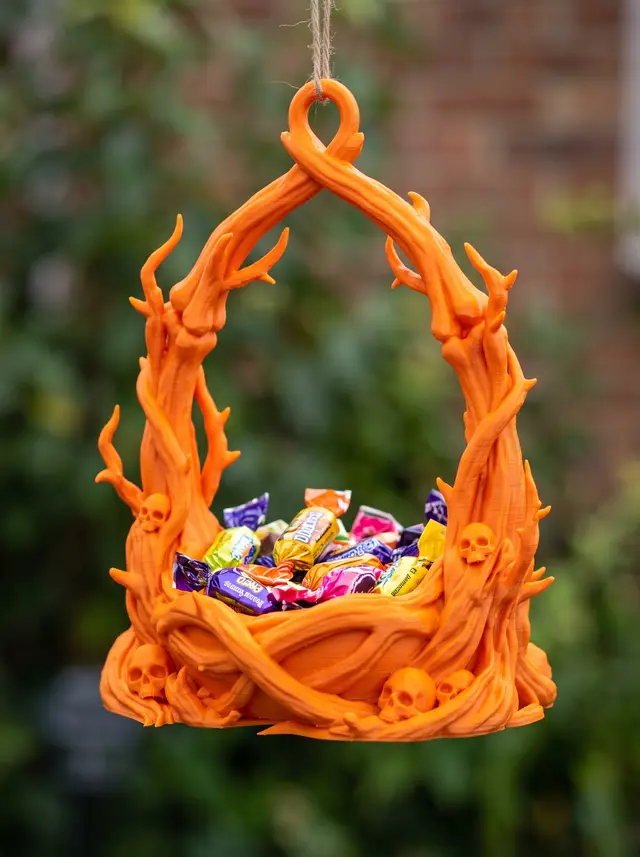 Hanging Candy Tray– Halloween Decor & Treat Holder — modelo 3D