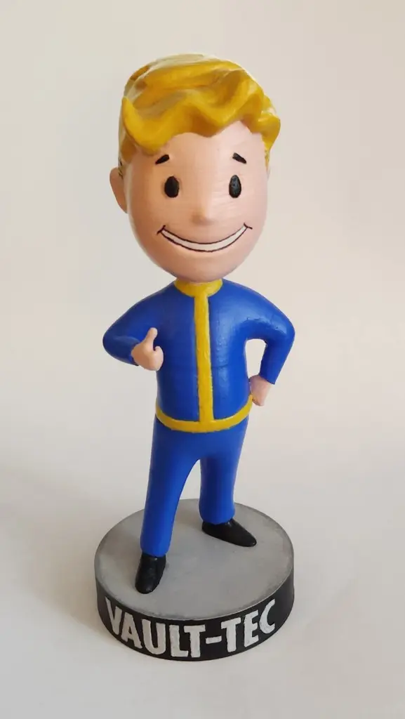 Fallout Vault Boy Charisma Bobble Head — modelo 3D