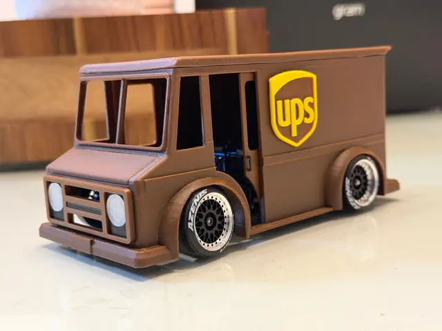 1/24 Scale UPS Drift Truck Body — modelo 3D