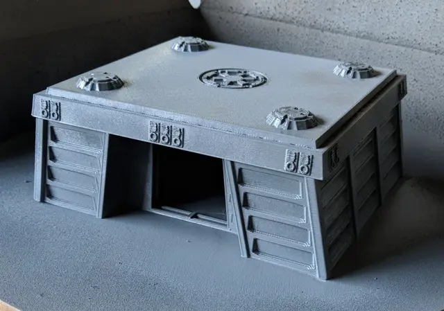 Star Wars Legion Terrain - Imperial Endor Bunkers — modelo 3D