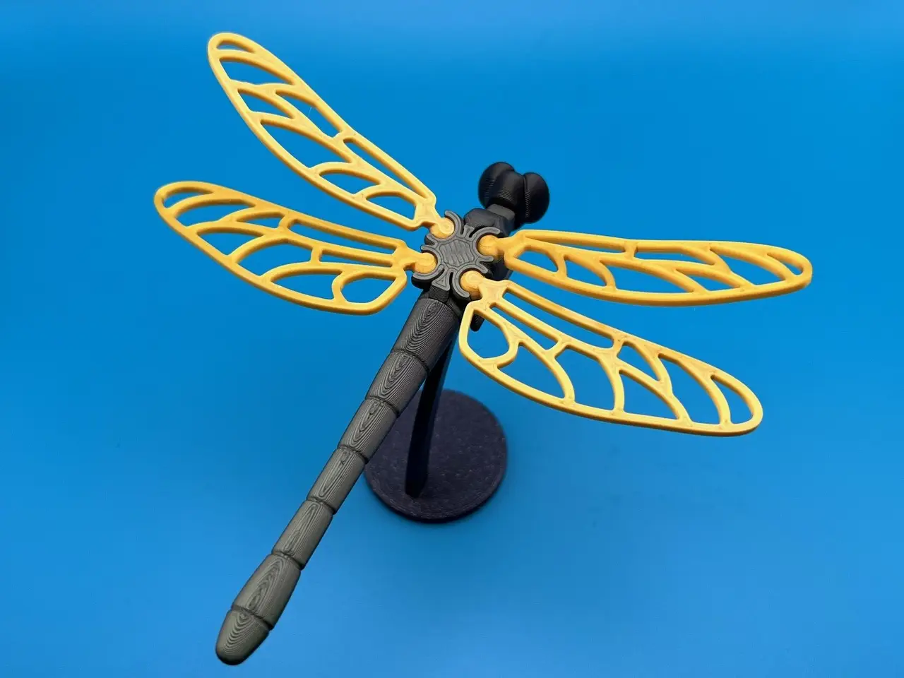Voronoi Dragonfly — modelo 3D