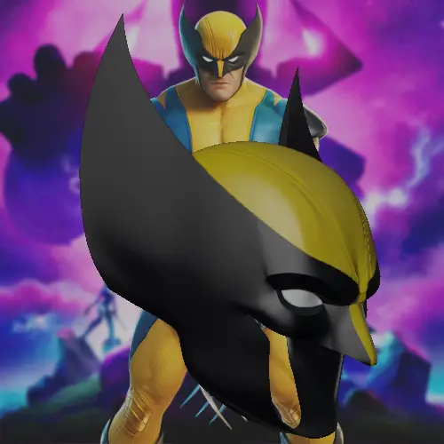 Wolverine Inspired Helmet — modelo 3D