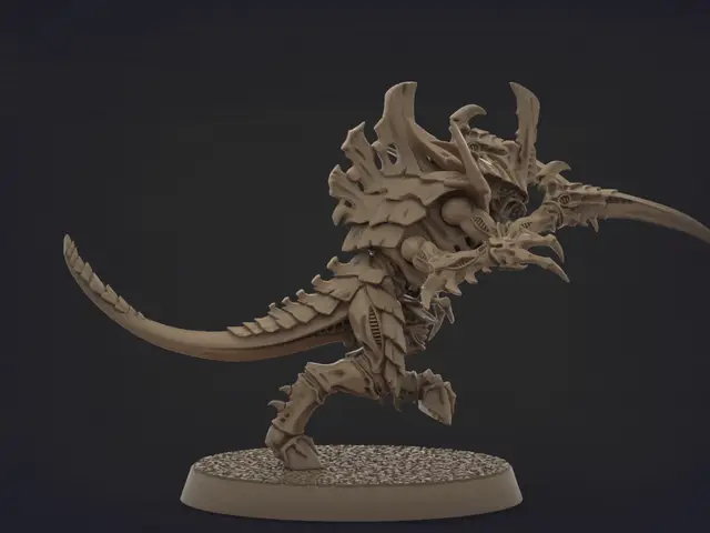 TEST MODEL OF THE WARRIOR BUG FROM FUTURE FREE SET — modelo 3D