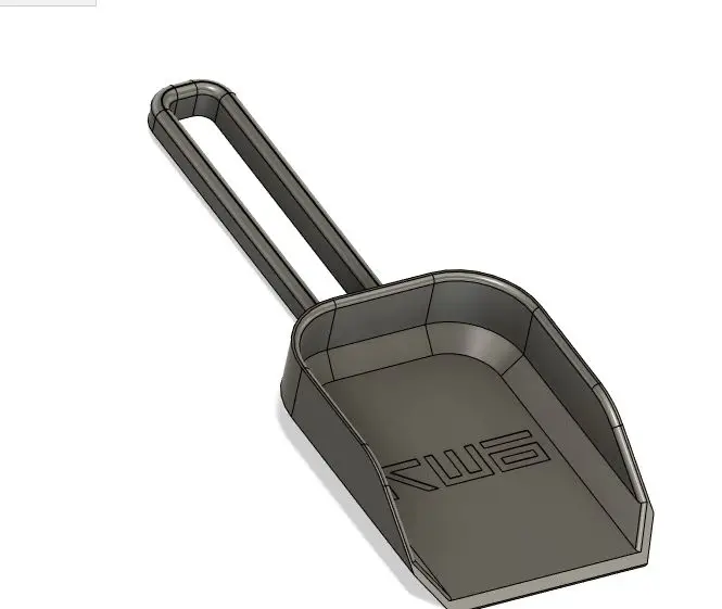 kids sand shovel — modelo 3D
