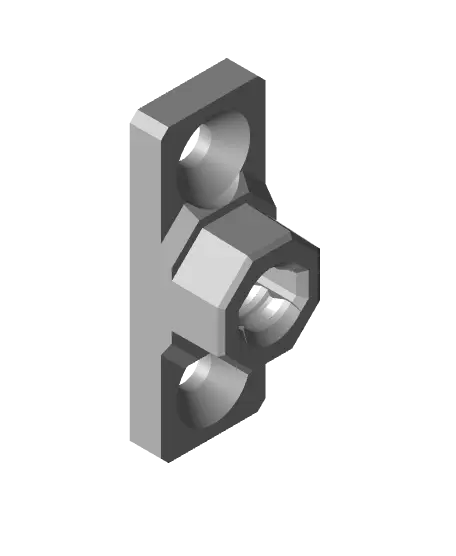 6.25 mm - Single Bolt-Lock - ScrewOn Mount — modelo 3D