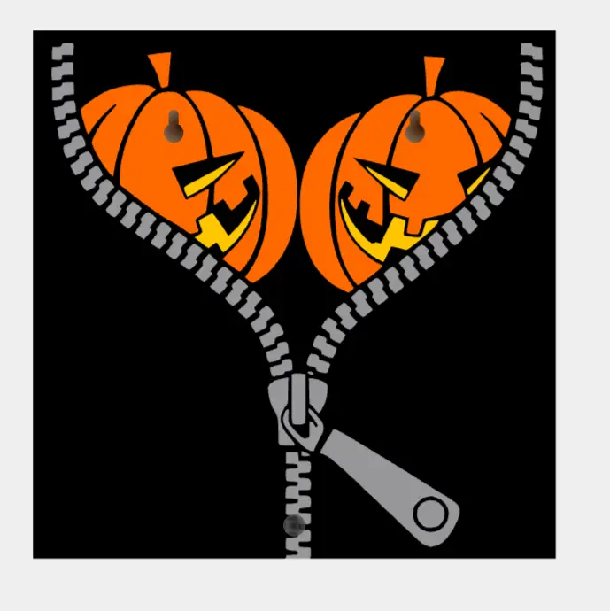 Jack-o’-Lantern Zipper LED Lightbox | Halloween Pumpkin Lamp — modelo 3D