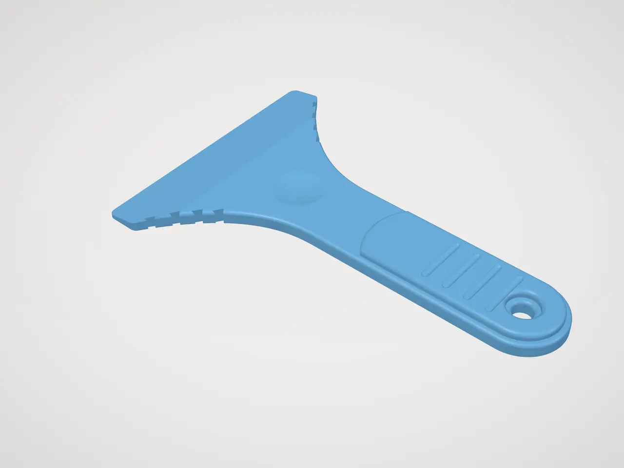 Frostbite Ice Scraper - Car Windshield Tool — modelo 3D