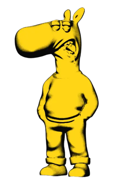 Chill Guy Meme Figure STL – 3D Printable Collectible — modelo 3D