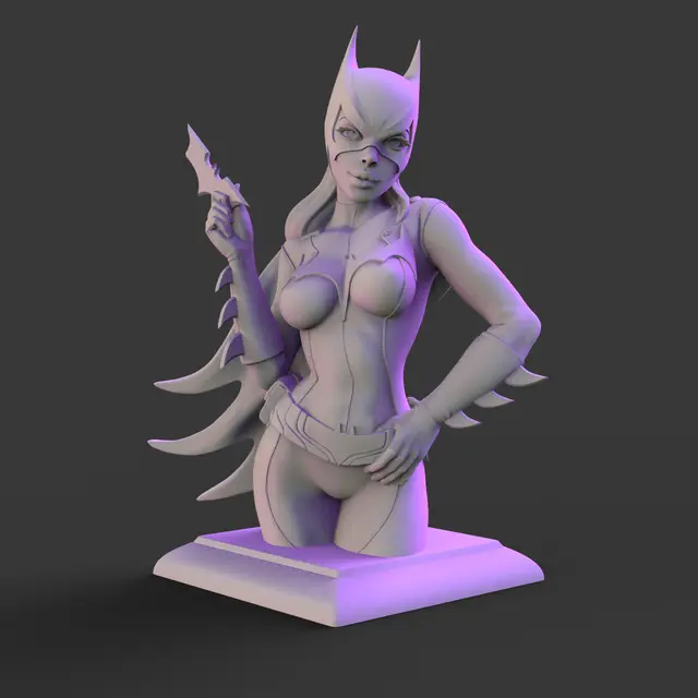 Bat Girl Fan art — modelo 3D