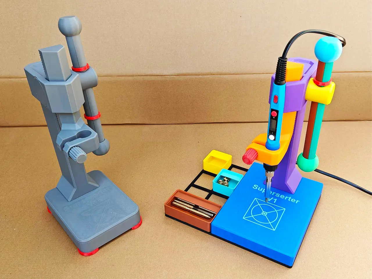 Superserter: 100% Printable Threaded Insert Press — modelo 3D