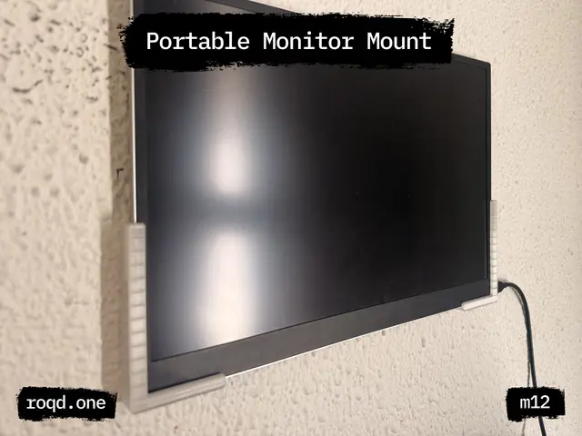 Portable Monitor Wall Mount Brackets — modelo 3D
