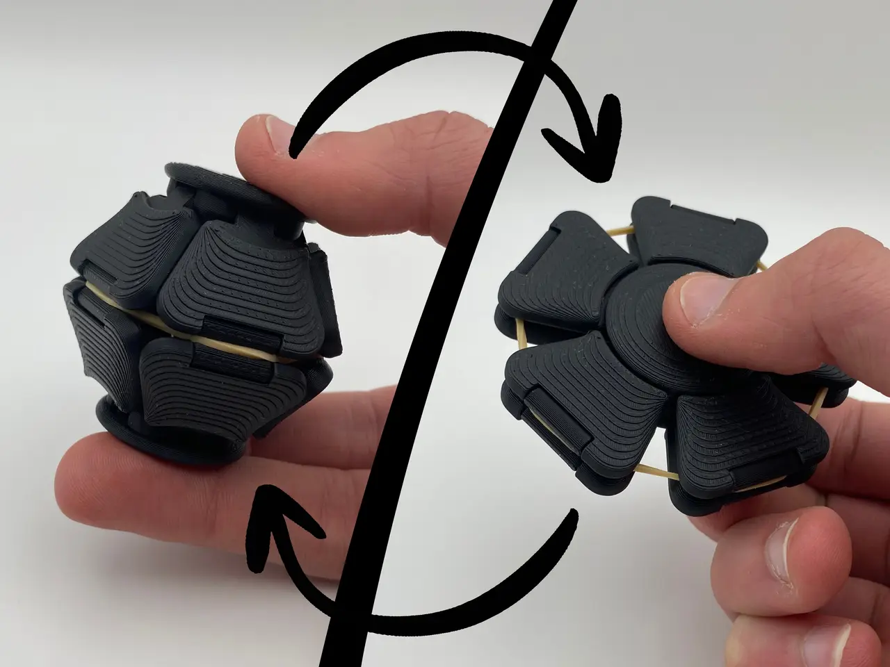 Fidget Squeezer — modelo 3D