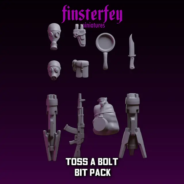 {Free} Toss a bolt: Bit pack / Zona Alfa / Stalker — modelo 3D