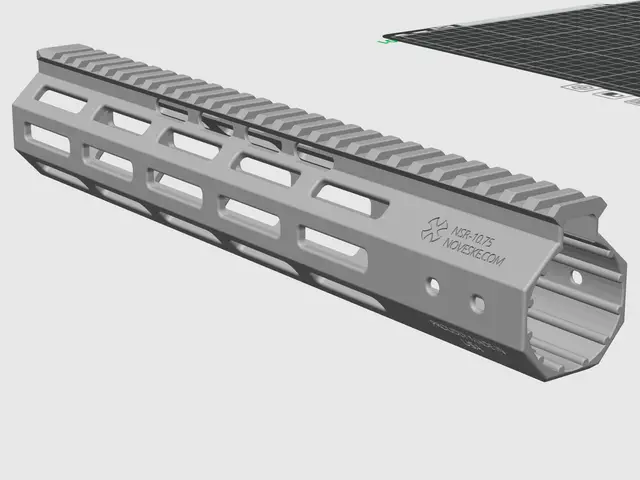noveske nightcap/10.75/7寸鱼骨带太阳环（4th gen — modelo 3D