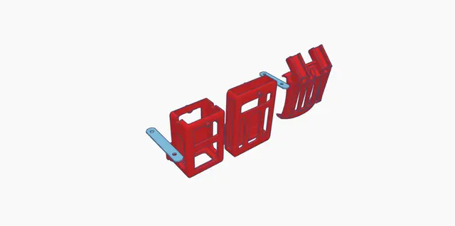 Steam Frame 45 Degree Battery Mount VDVR Equipment — modelo 3D