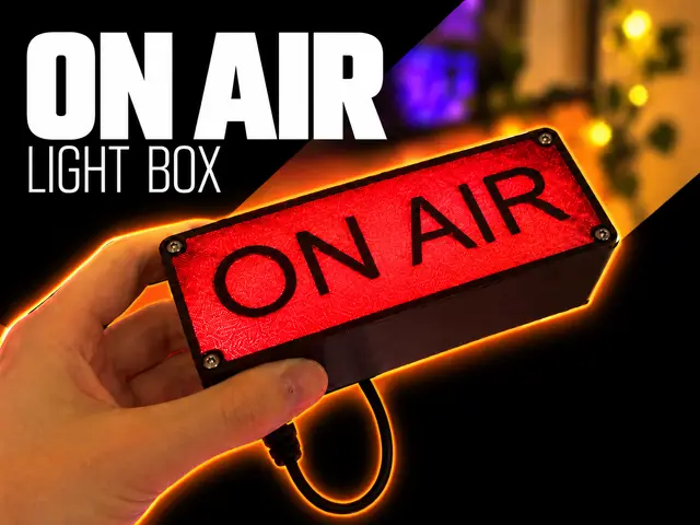 ON AIR Light Box — modelo 3D