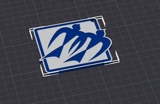 RV Knaus Keyring — modelo 3D