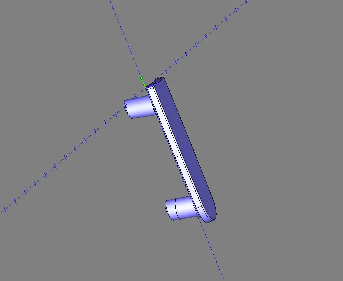 Honda Goldwing GL1500 antenna block off — modelo 3D