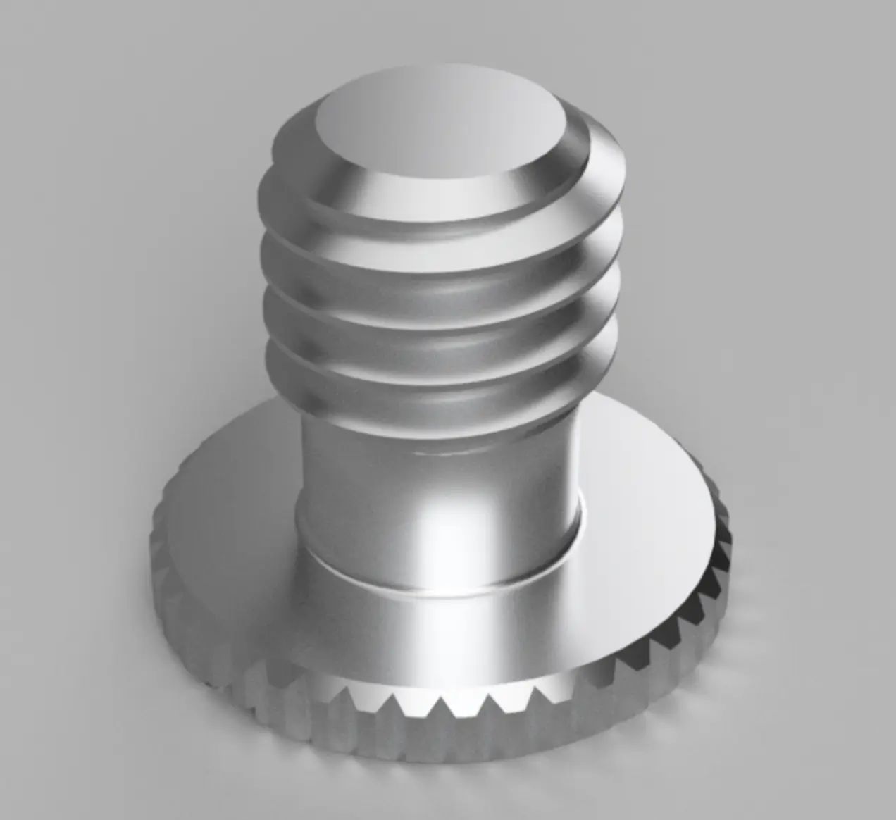 Camera (tripod) screw 3/8"-16 UNC — modelo 3D