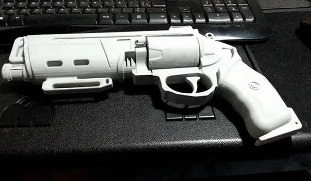 Duke MK. 44 Hand Cannon from Destiny — modelo 3D