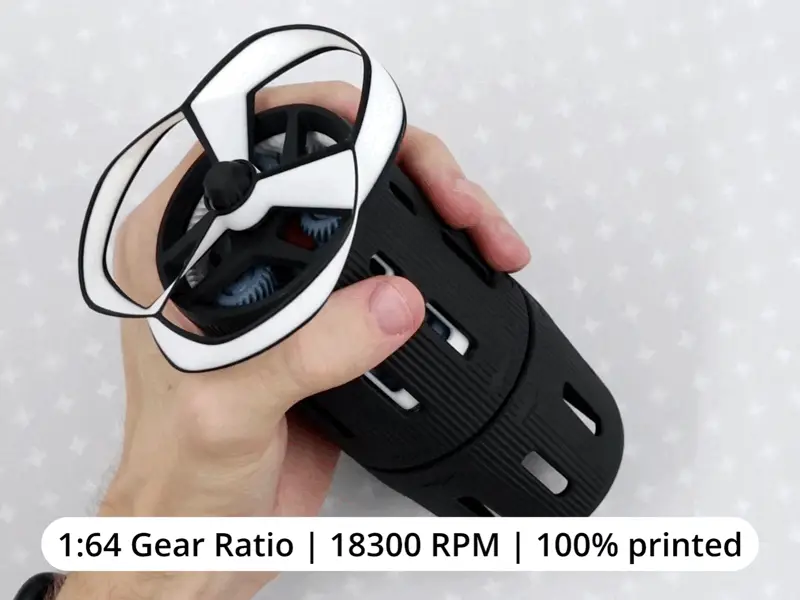 High Speed Propeller Launcher — modelo 3D
