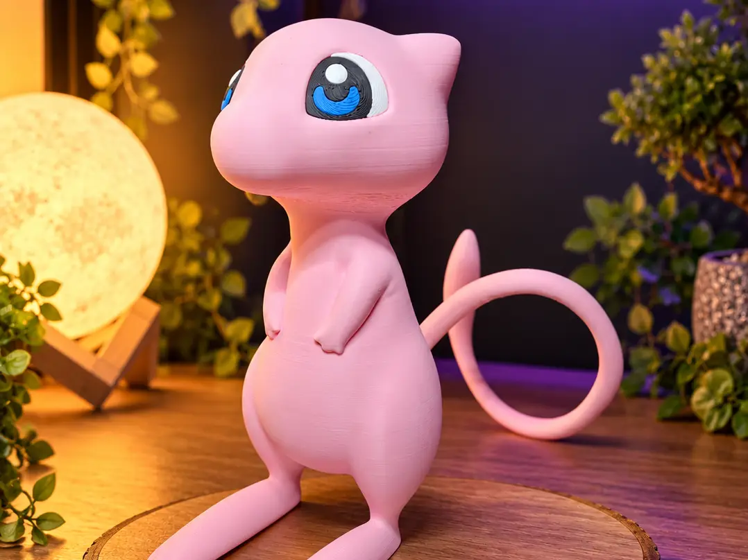 #0151 Mew HQ - 15cm Multiparts — modelo 3D