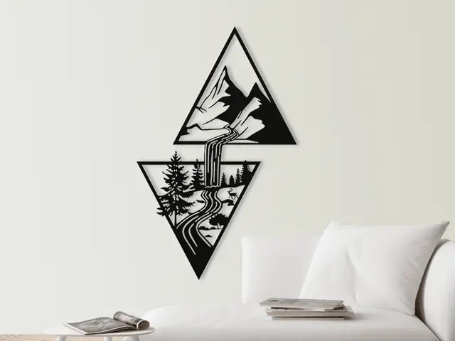 Cascade — modelo 3D