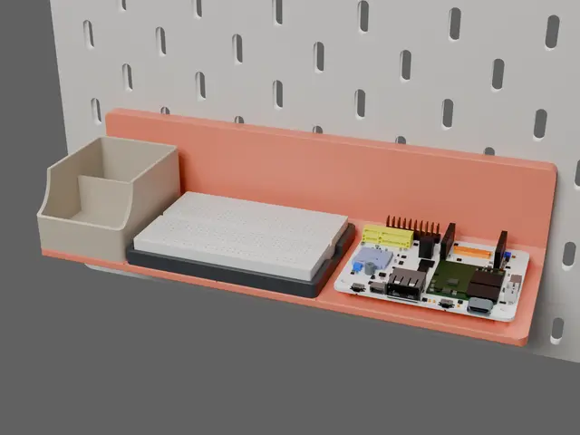 Coralboard SL Dev Dock for IKEA SKÅDIS — modelo 3D