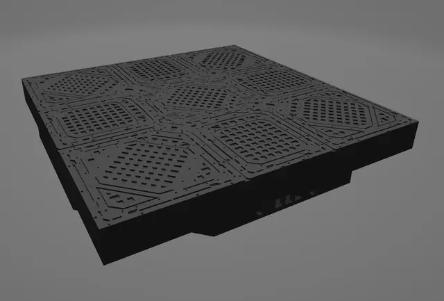QuesTable collab _ free panel samples — modelo 3D