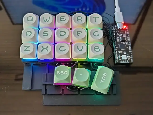 My Split Split Keyboard — modelo 3D