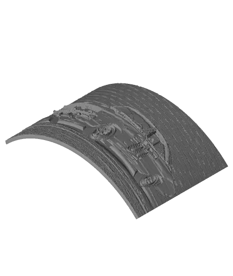 1969dodgechargerlithophane.obj — modelo 3D