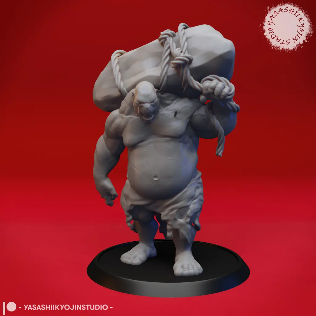 Ogre - Tabletop Miniature — modelo 3D