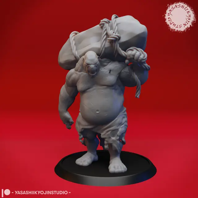 Ogre - Tabletop Miniature — modelo 3D