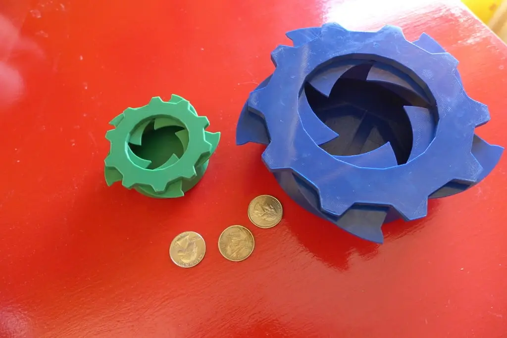 Iris Door Box v3 — modelo 3D