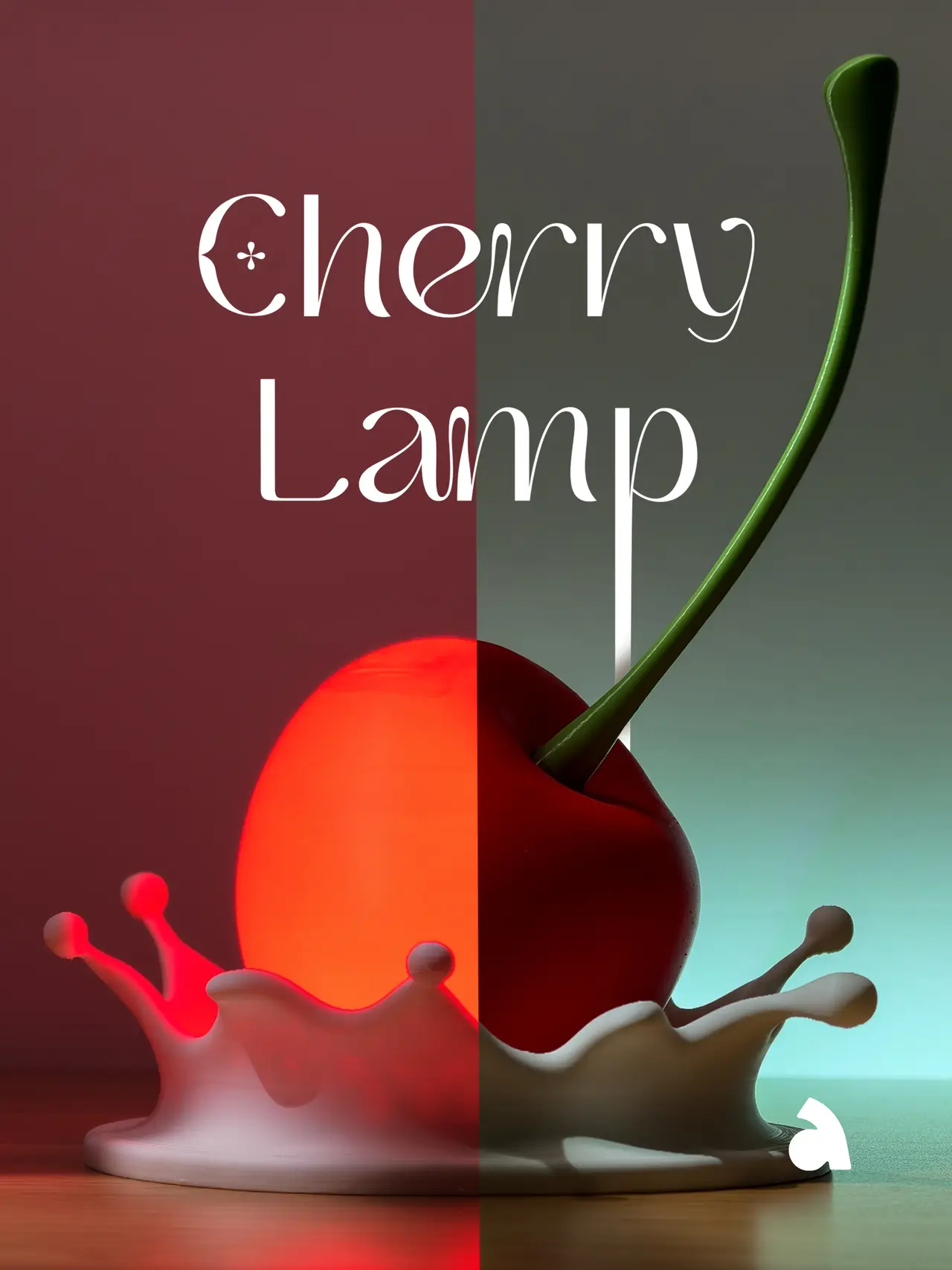 Cherry Lamp - Fruit Lamp Collection — modelo 3D