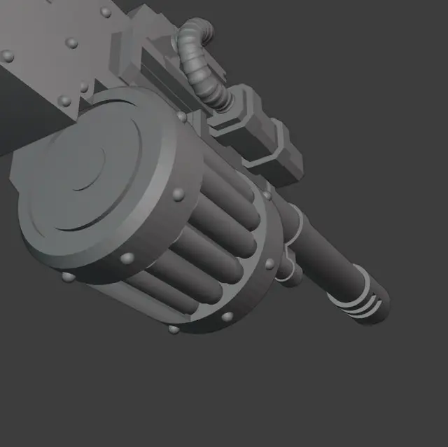 Heavy Weapons Pack 1 — modelo 3D