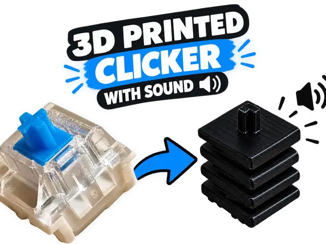 NEW Clicker with Sound — modelo 3D